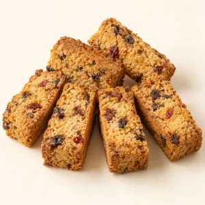 Fruit mix Rusks — serving suggestion