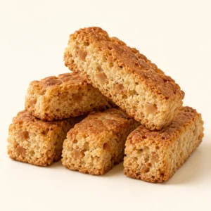 Fudge Rusks — serving suggestion