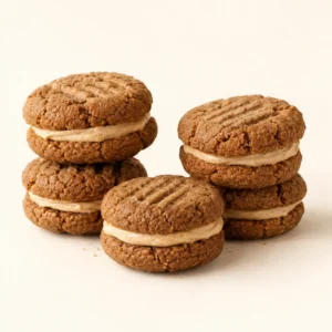 Koffie Sandwich Cookies — serving suggestion
