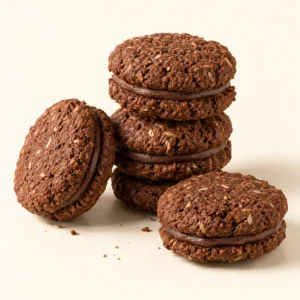 Romany Cream Sandwich Cookies — serving suggestion